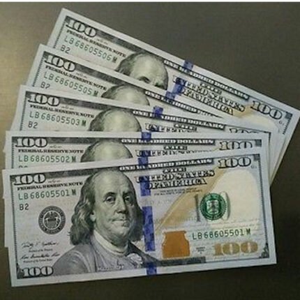 Fake Money 100 Dollar Bill