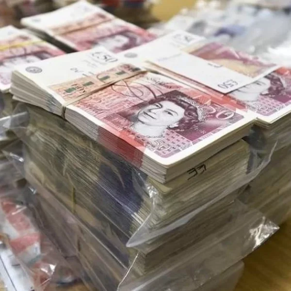Undetected Counterfeit British Pound Sterling Banknotes